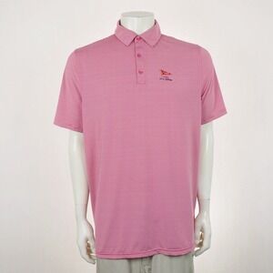 123rd U.S. Open LACC Los Angeles Country Club Golf Polo Shirt Mens Large Pink
